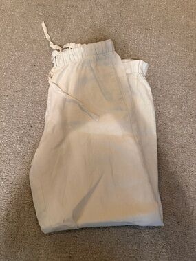 Venroy women’s  Off-White Drawstring Jogger Pants